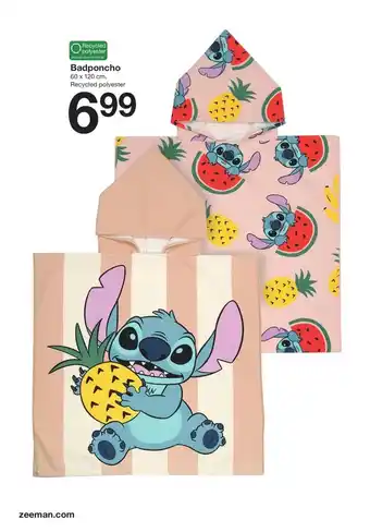 Zeeman Badponcho aanbieding