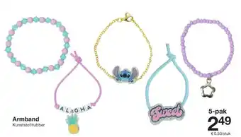 Zeeman Armband aanbieding