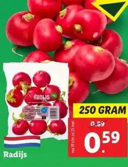 Lidl Radijs aanbieding