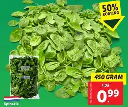 Lidl Spinazie aanbieding