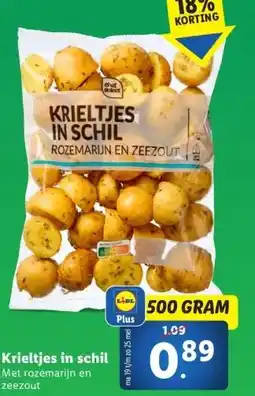 Lidl Krieltjes in schil aanbieding