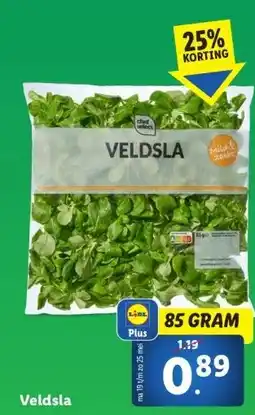 Lidl Veldsla aanbieding