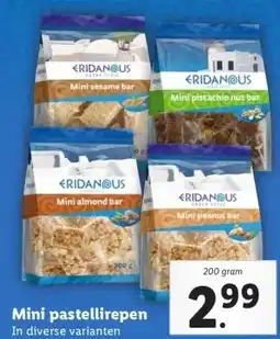 Lidl Mini pastellirepen aanbieding