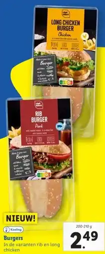 Lidl Burgers aanbieding
