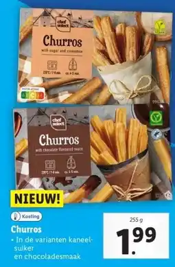 Lidl Churros aanbieding