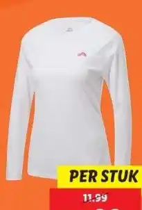 Lidl Dames- sportshirt aanbieding
