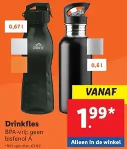 Lidl Drinkfles aanbieding