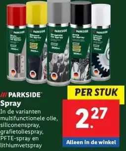 Lidl Spray aanbieding