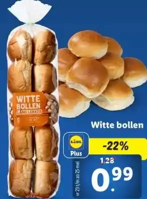 Lidl Witte bollen aanbieding
