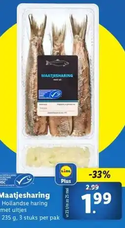 Lidl Maatjesharing aanbieding