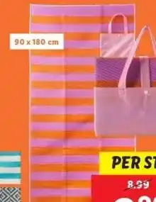 Lidl Strandmat aanbieding