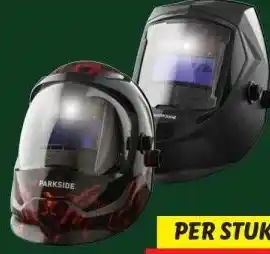 Lidl Automatische lashelm met LED aanbieding
