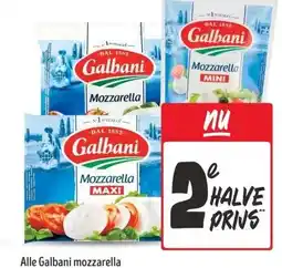 Jumbo Alle Galbani mozzarella aanbieding