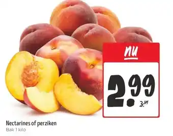 Jumbo Nectarines of perziken aanbieding
