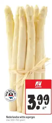 Jumbo Nederlandse witte asperges aanbieding