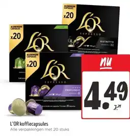 Jumbo L'OR koffiecapsules aanbieding
