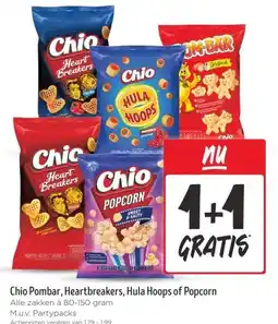 Jumbo Chio Pombar, Heartbreakers, Hula Hoops of Popcorn aanbieding