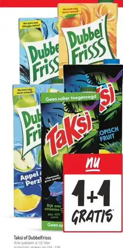 Jumbo Taksi of Dubbelfrisss aanbieding