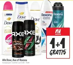 Jumbo Alle Dove, Axe of Rexona aanbieding
