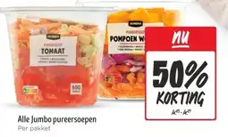 Jumbo Alle Jumbo pureersoepen aanbieding