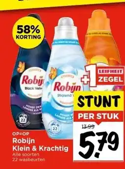 Vomar Voordeelmarkt Robijn Klein & Krachtig aanbieding