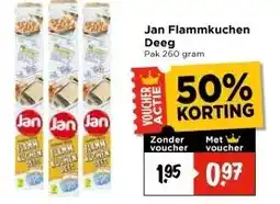Vomar Voordeelmarkt Jan Flammkuchen Deeg aanbieding
