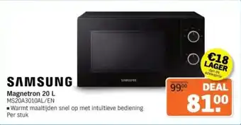 Albert Heijn Samsung Magnetron aanbieding