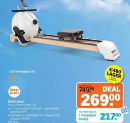 Albert Heijn Roeitrainer Focus Fitness Row 2.6 aanbieding