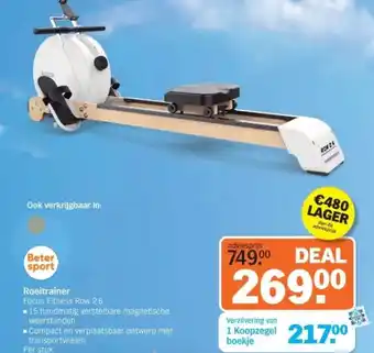 Albert Heijn Roeitrainer Focus Fitness Row 2.6 aanbieding