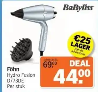 Albert Heijn Föhn Hydro Fusion aanbieding