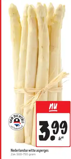 Jumbo Nederlandse witte asperges aanbieding
