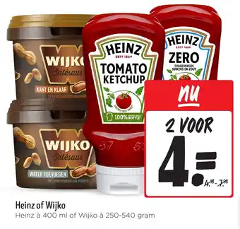 Jumbo Heinz of Wijko aanbieding