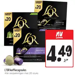Jumbo L'OR koffiecapsules aanbieding