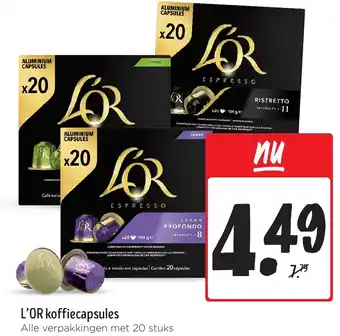 Jumbo L'OR koffiecapsules aanbieding