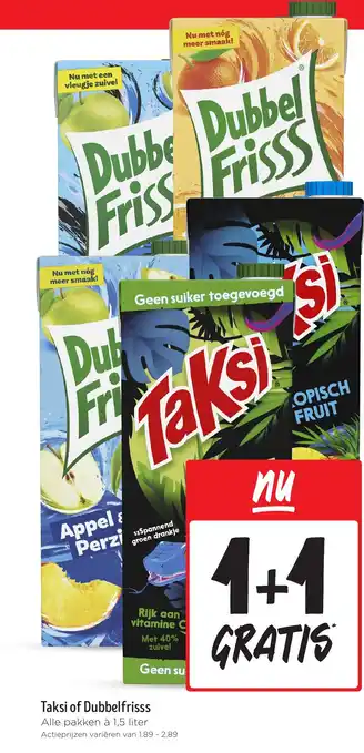 Jumbo Taksi of Dubbelfrisss aanbieding