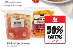 Jumbo Alle Jumbo pureersoepen aanbieding