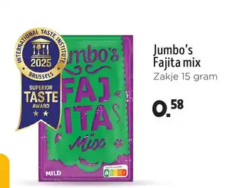 Jumbo Jumbo's Fajita mix aanbieding