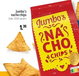 Jumbo Jumbo's nacho chips aanbieding