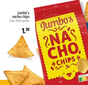Jumbo Jumbo's nacho chips aanbieding