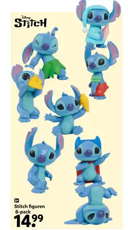 Intertoys Stitch figuren 8 pack aanbieding