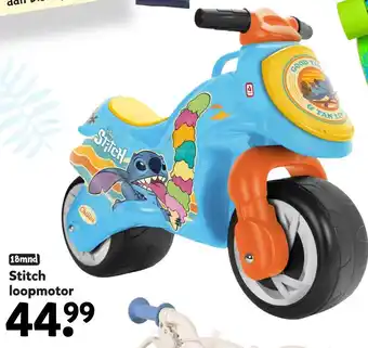 Intertoys Stitch loopmotor aanbieding