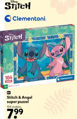 Intertoys Stitch & Angel super puzzel aanbieding