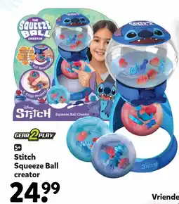 Intertoys Stitch Squeeze Ball creator aanbieding