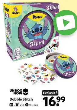 Intertoys Unbox now Dobble Stitch aanbieding