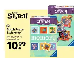 Intertoys Stitch Puzzel & Memory aanbieding
