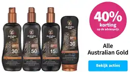 Plein.nl Alle Australian Gold aanbieding