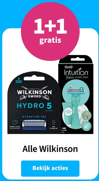 Plein.nl Alle Wilkinson aanbieding