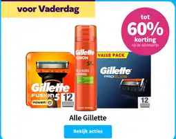 Plein.nl Alle Gillette aanbieding