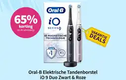 Plein.nl Oral-B Elektrische Tandenborstel iO 9 Duo Zwart & Roze aanbieding