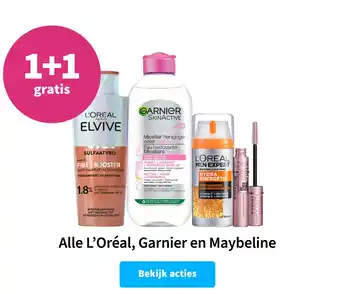 Plein.nl Alle L'Oréal, Garnier en Maybeline aanbieding